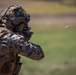 Officers attending company commander course conduct live-fire range