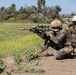 Officers attending company commander course conduct live-fire range