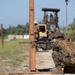 Officers attending company commander course conduct live-fire range