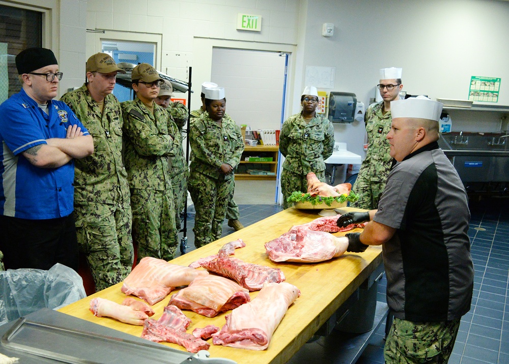 NAVSUP FLC Puget Sound Navy Food Management Team goes ‘whole hog’ with new class