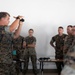 Division gunner briefs officers on weapons, equipment during company commander course