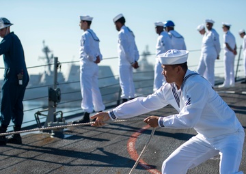 USS Paul Hamilton Homecoming