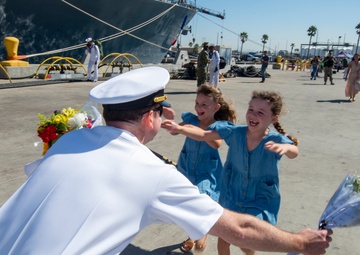 USS Paul Hamilton Homecoming