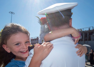 USS Paul Hamilton Homecoming