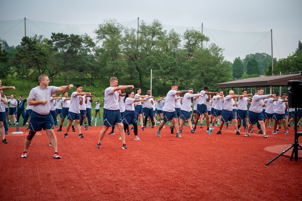 51st MSG shows warriorship through taekwondo