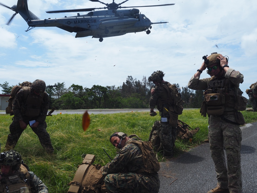 5th ANGLICO Conducts a TACP Shoot at the W-174 Joint Okinawa Training Range Complex