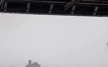 Naval Special Warfare Interoperates with USS John P. Murtha in Bering Sea