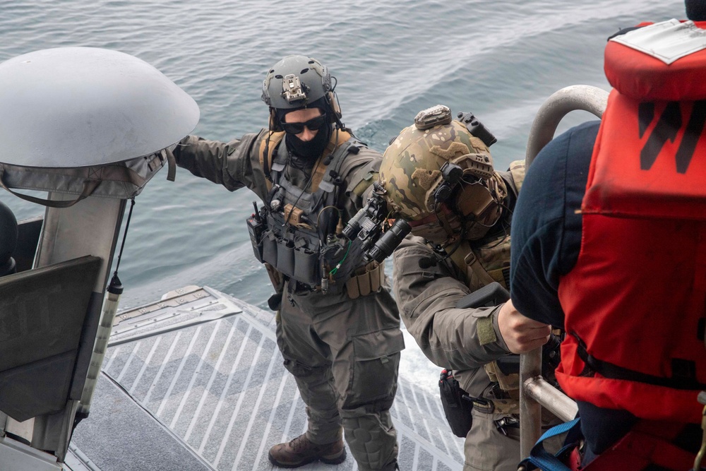 Naval Special Warfare Operators Conduct CCA Operations