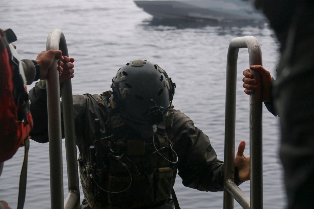 Naval Special Warfare Operators Conduct CCA Operations