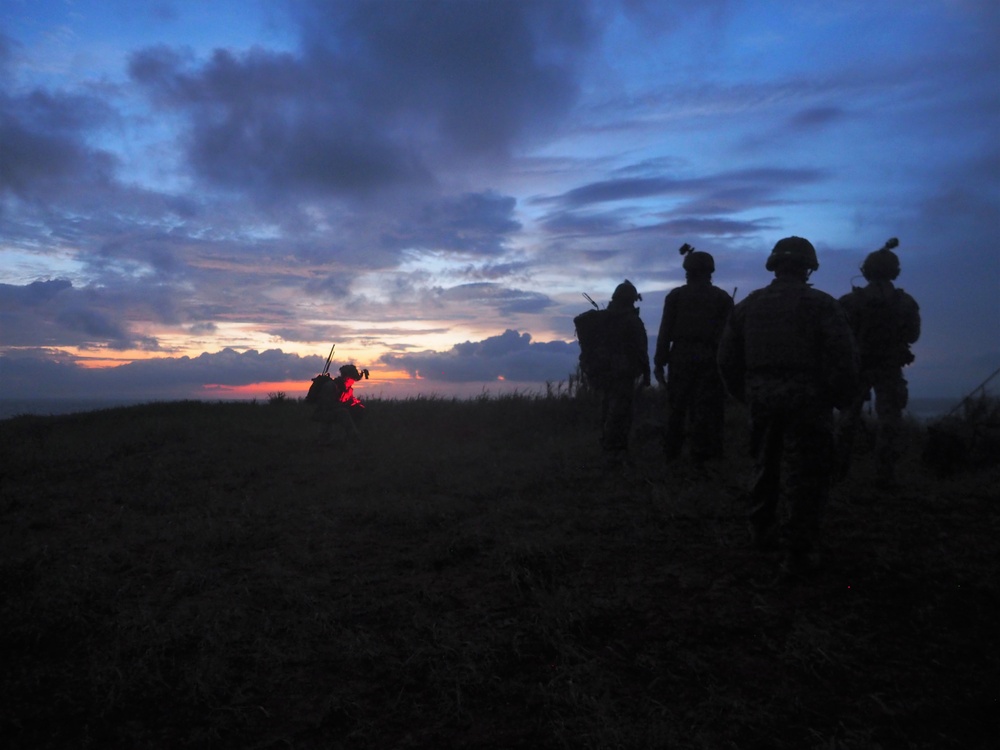 5th ANGLICO Conducts a TACP Shoot at the W-174 Joint Okinawa Training Range Complex