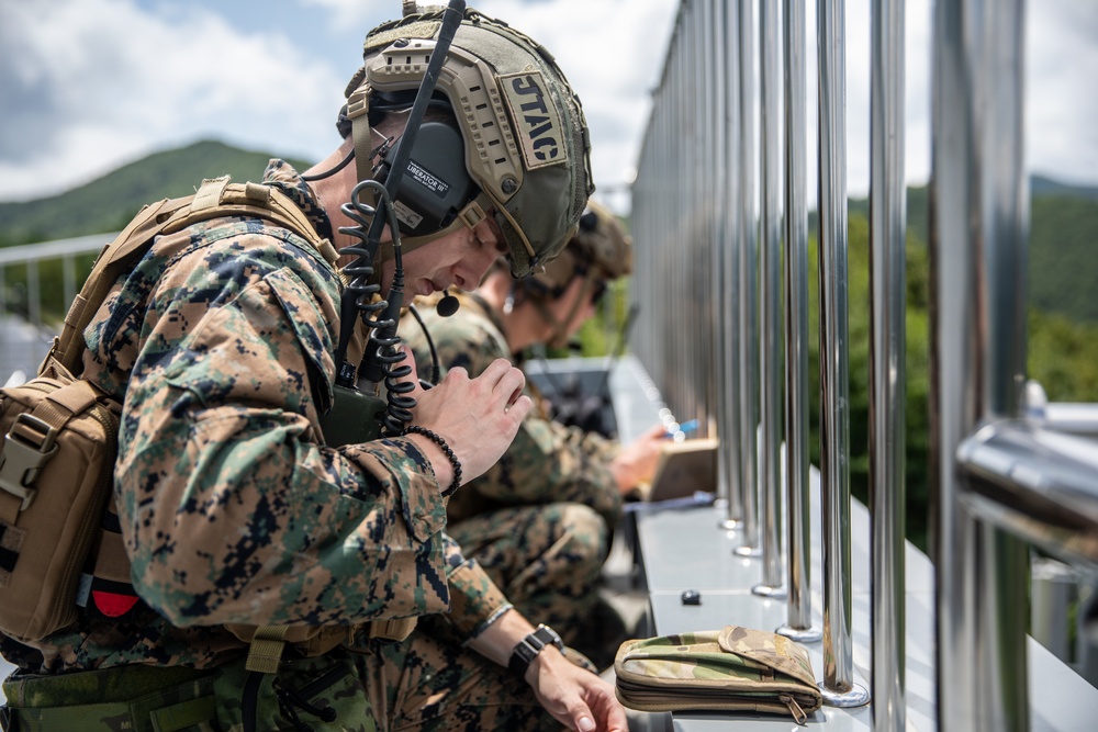 5th ANGLICO Marines provide close air support at Pilsung Range