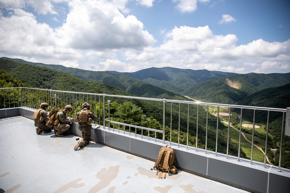 5th ANGLICO Marines provide close air support at Pilsung Range