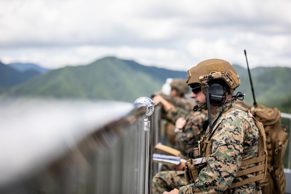 5th ANGLICO Marines provide close air support at Pilsung Range