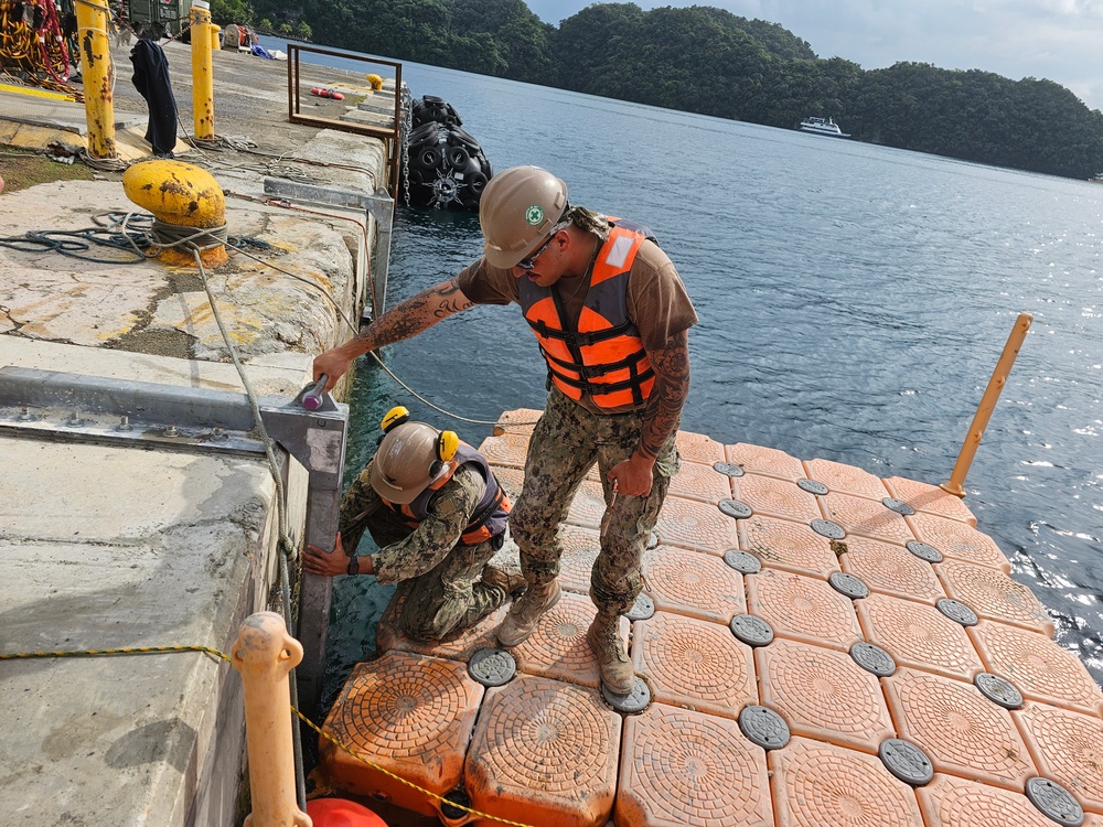 Palau Harbor Construction (NMCB-3)
