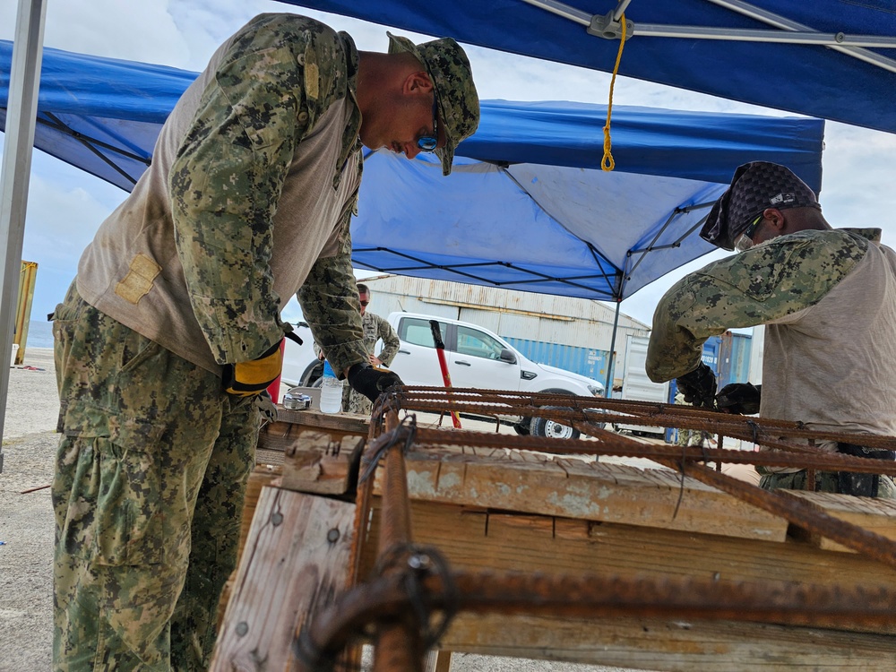 Palau Harbor Construction (NMCB-3)