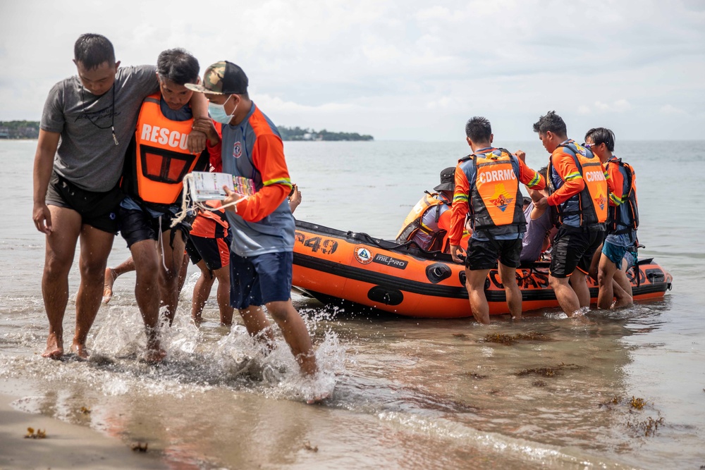 Pacific Partnership 2023: Water Search, Rescue Exercise