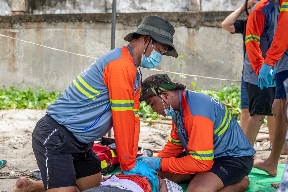 Pacific Partnership 2023: Water Search, Rescue Exercise