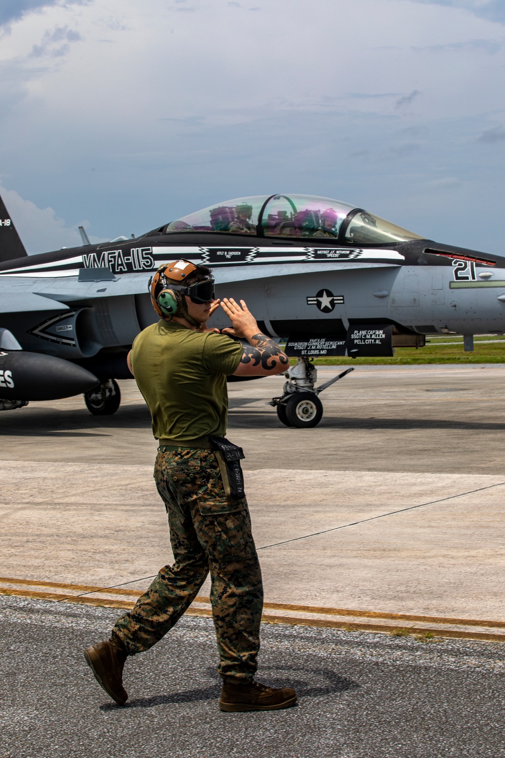 Ready for Takeoff; VMFA-115 maintains combat readiness