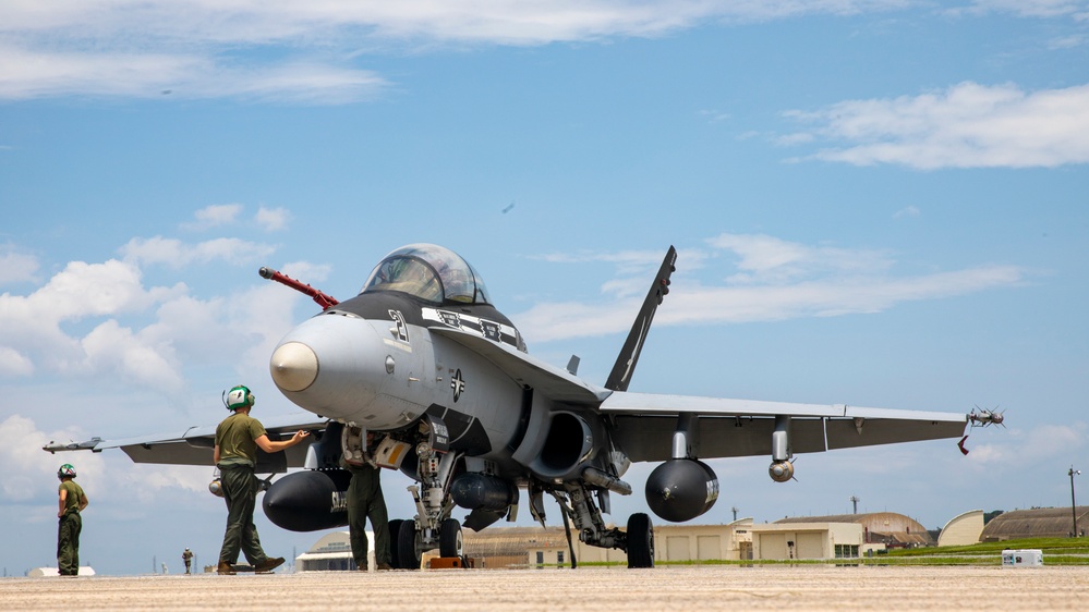 Ready for Takeoff; VMFA-115 maintains combat readiness