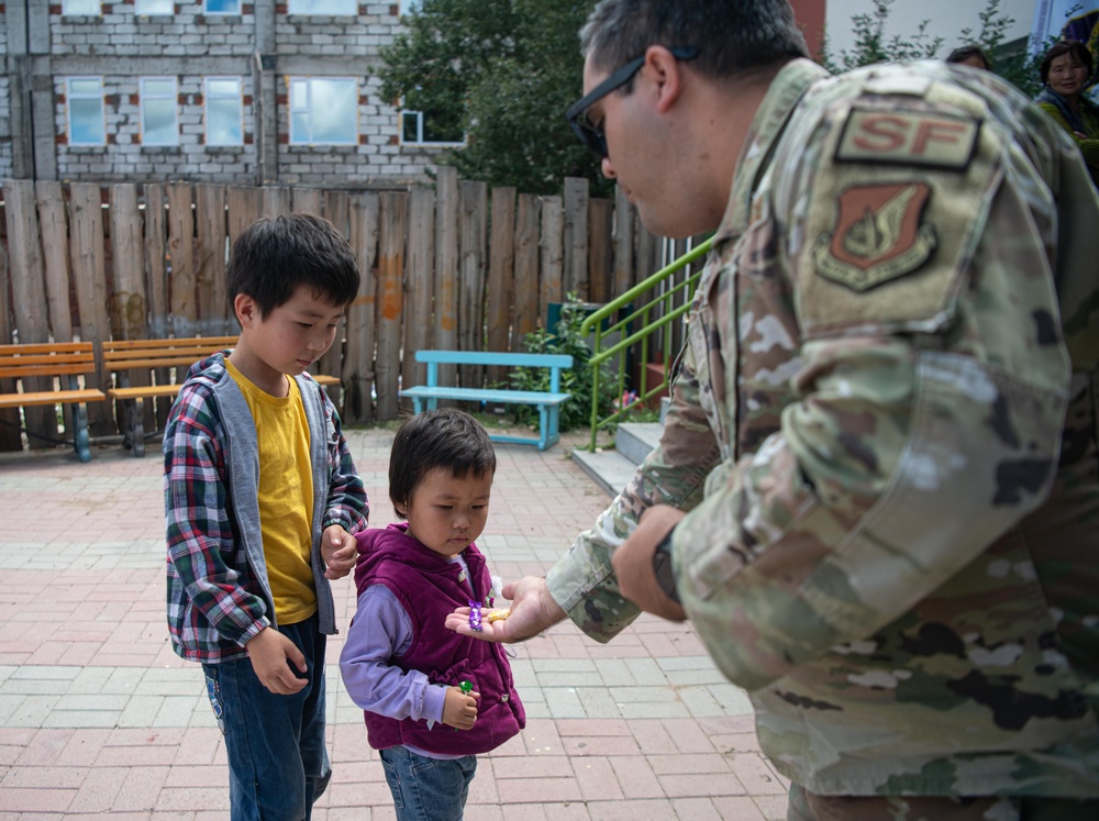 PAC-Angel 23-2 medics open free site in Mongolia