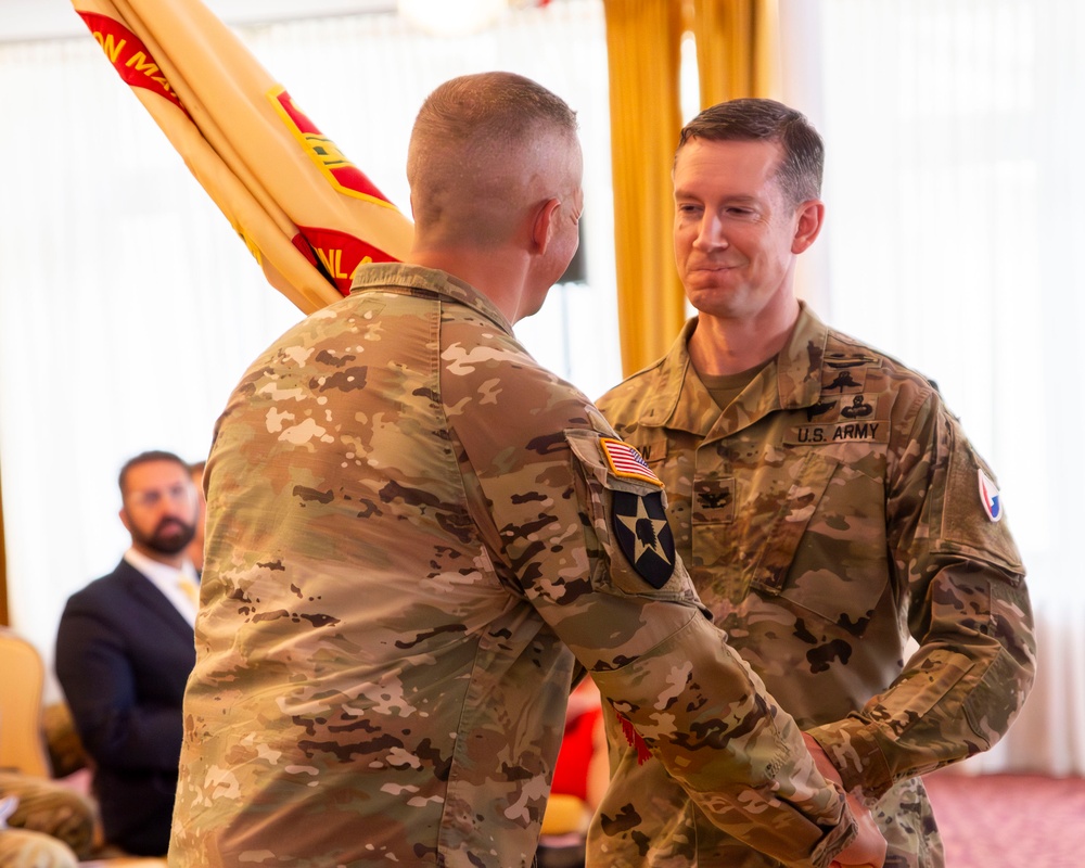 USAG Rheinland-Pfalz holds relinquishment of responsibilities ceremony