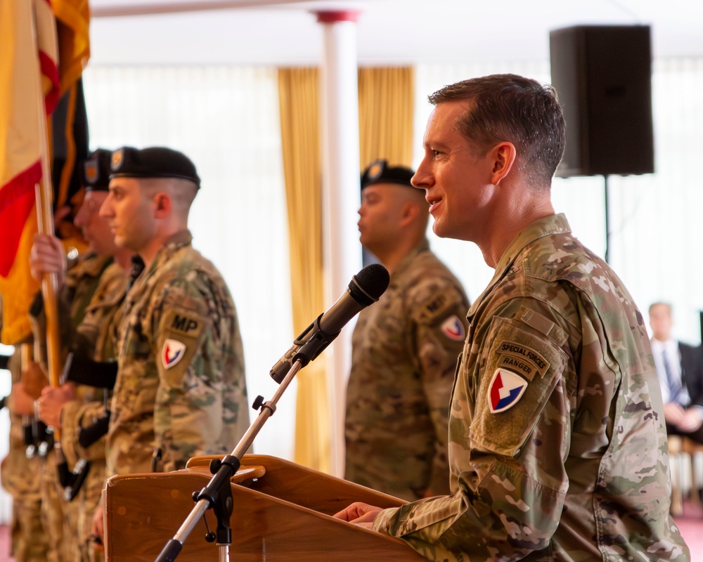 USAG Rheinland-Pfalz holds relinquishment of responsibilities ceremony