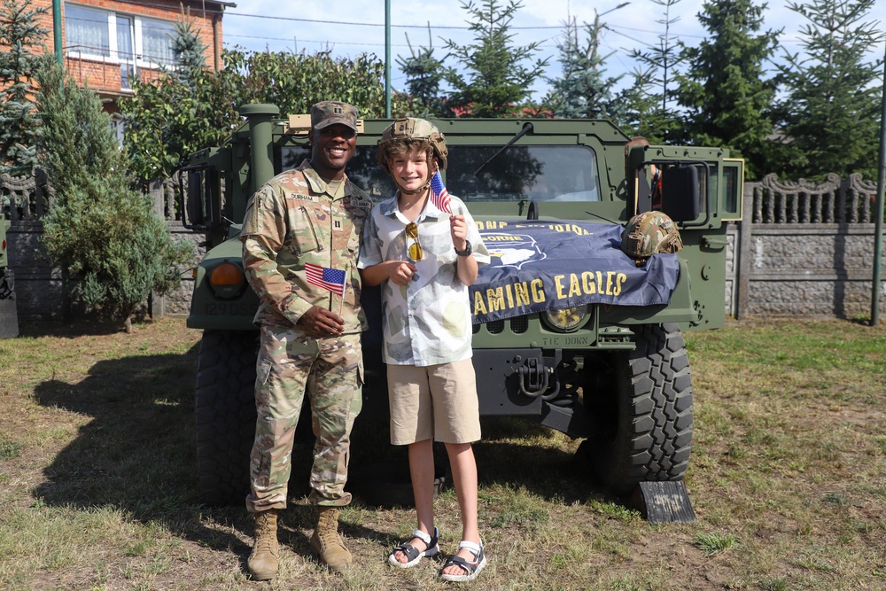 U.S. Army Soldiers participate in Polish Days of Rzgów