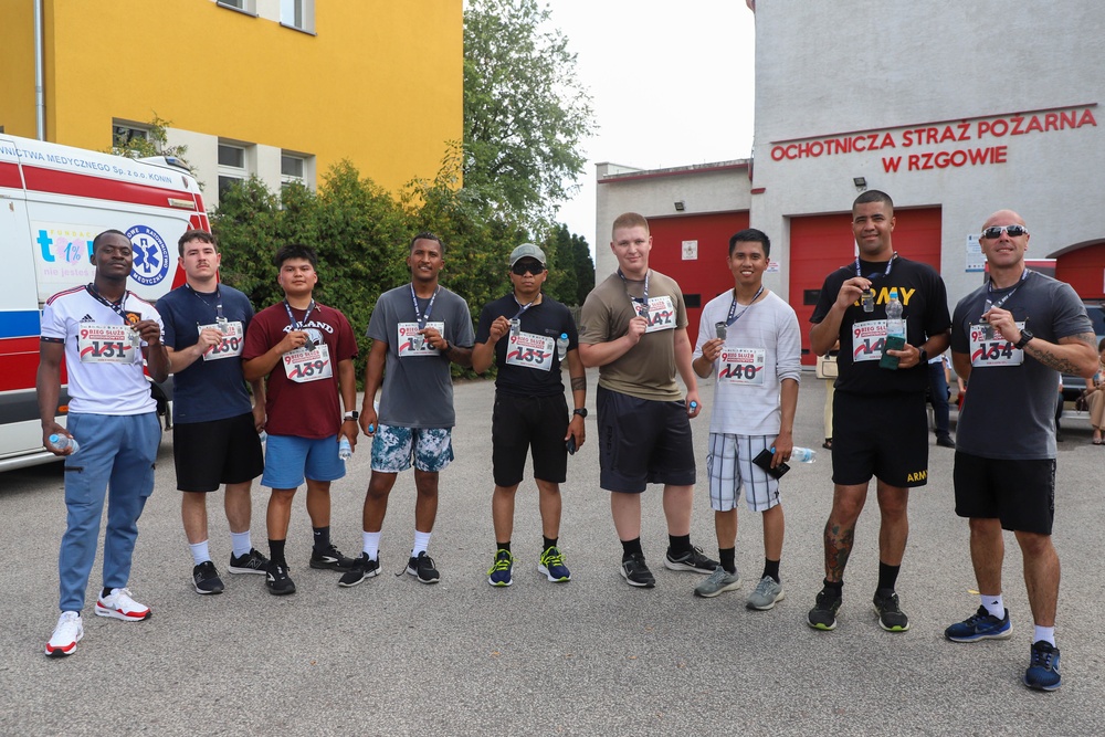 U.S. Army Soldiers participate in Polish Days of Rzgów