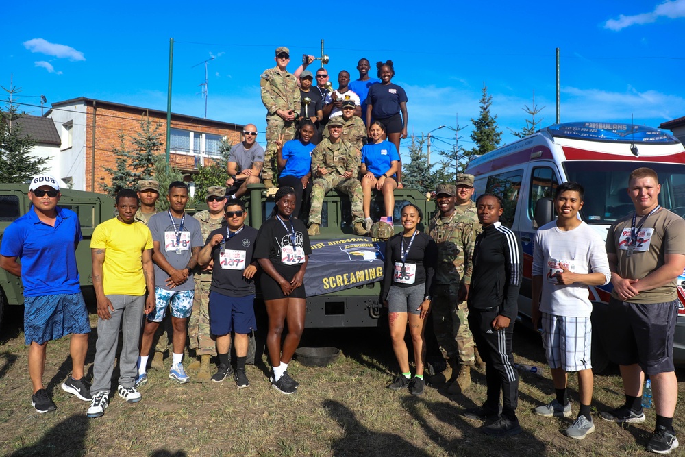 U.S. Army Soldiers participate in Polish Days of Rzgów