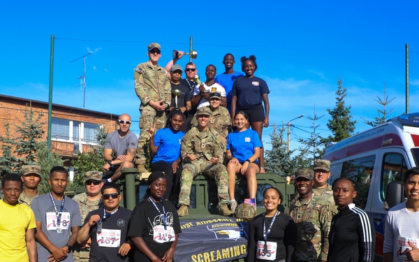 U.S. Army Soldiers participate in Polish Days of Rzgów