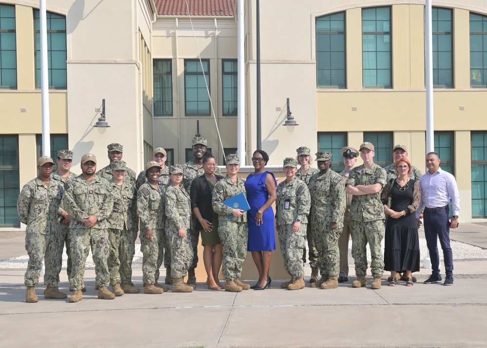 YN2 Brianna Gonzalez Reenlistment
