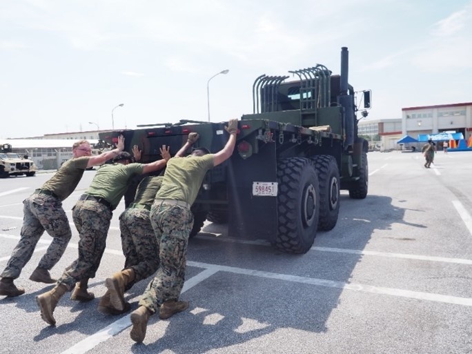 5th ANGLICO Hosts a Truck Rodeo