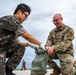 8th Fighter Wing conducts combined FOD Walk to welcome F-16s home