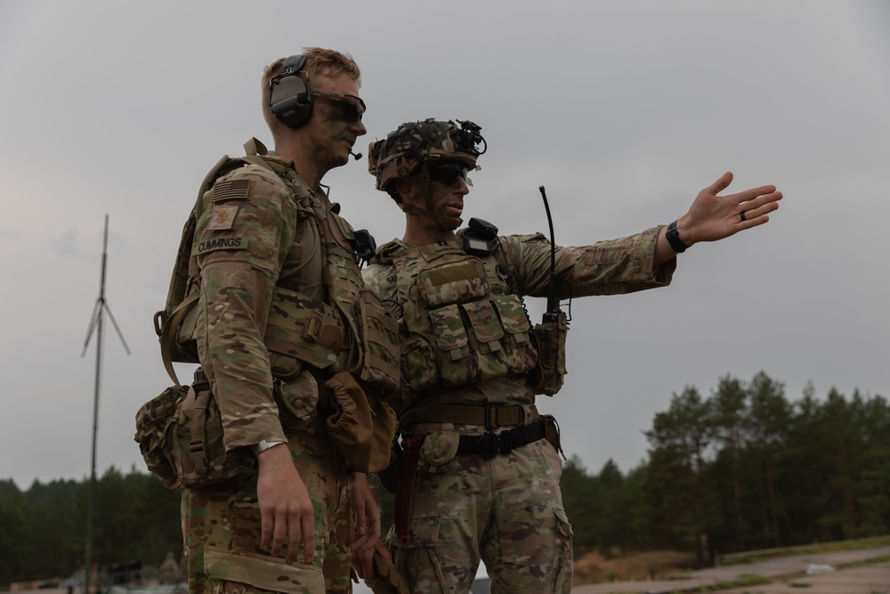 Task Force Ivy mortarmen conduct fire support coordination exercise in Latvia