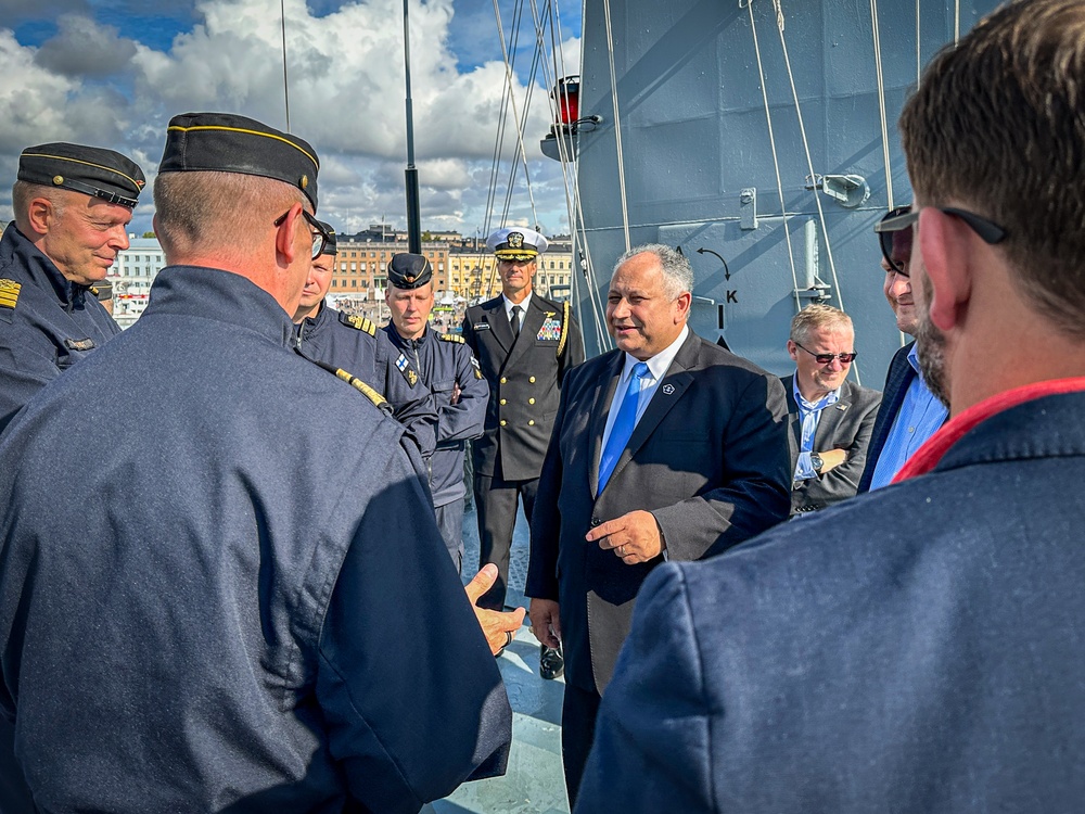 SECNAV Del Toro Meets with Leaders in Sweden, Finland, and Ireland