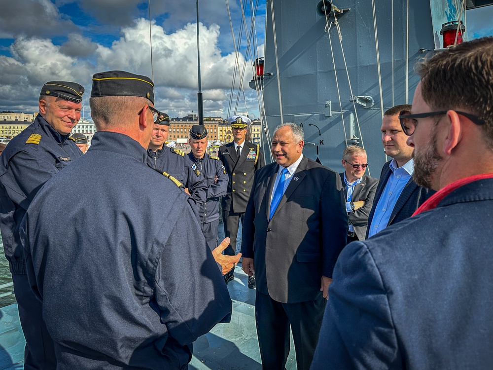 SECNAV Del Toro Meets with Leaders in Sweden, Finland, and Ireland