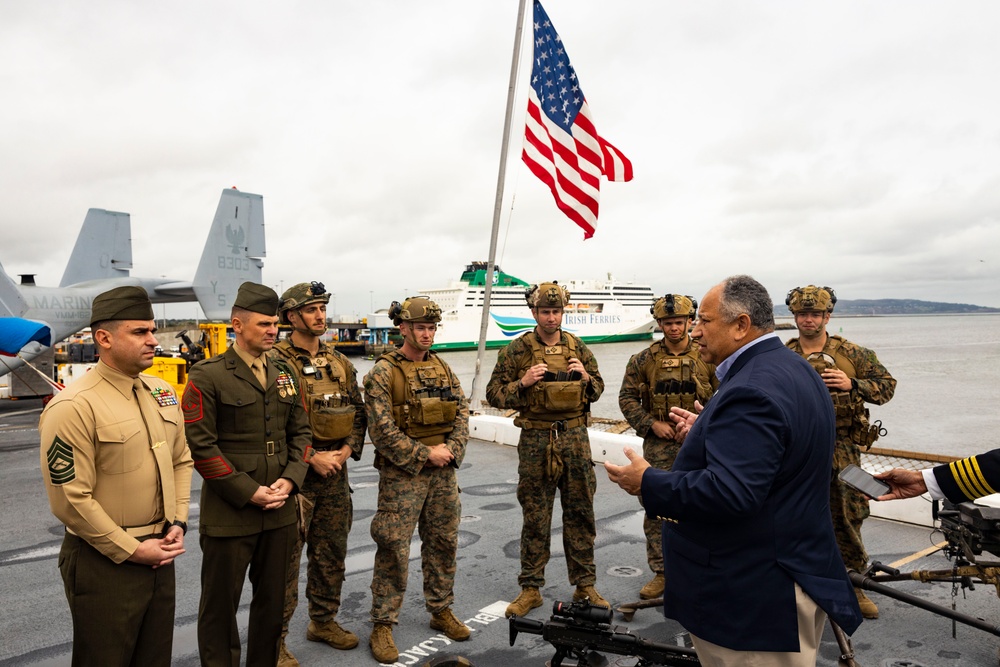 SECNAV Del Toro Meets with Leaders in Sweden, Finland, and Ireland