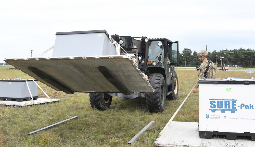 Joint Task Force trains on critical supply transport missions at Fort Drum