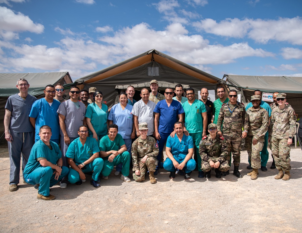 Utah Air National Guard medical teams conduct joint operations with Moroccan counterparts at African Lion 2023