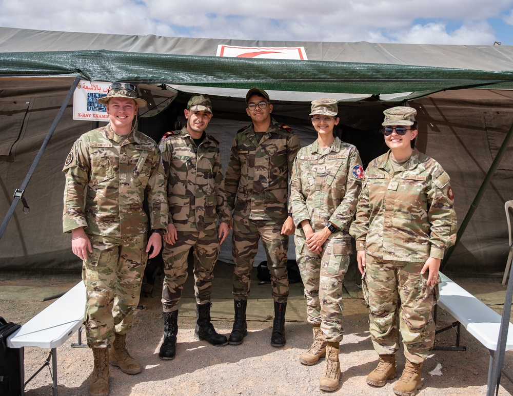 Utah Air National Guard medical teams conduct joint operations with Moroccan counterparts at African Lion 2023