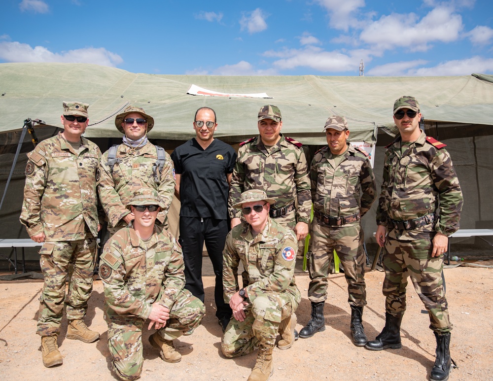 Utah Air National Guard medical teams conduct joint operations with Moroccan counterparts at African Lion 2023