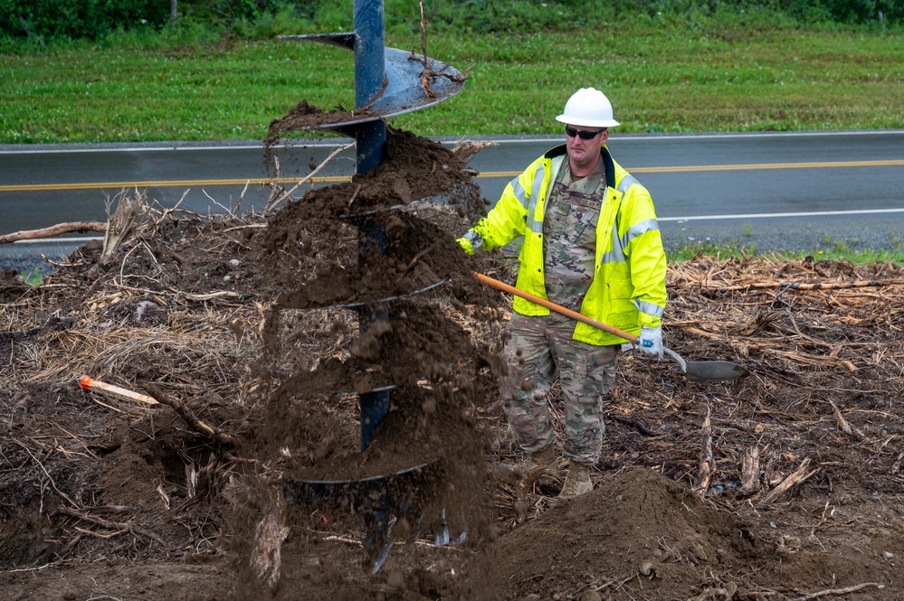 Air Force Reserve and Active Duty units team up to jumpstart Alaska base electrical project