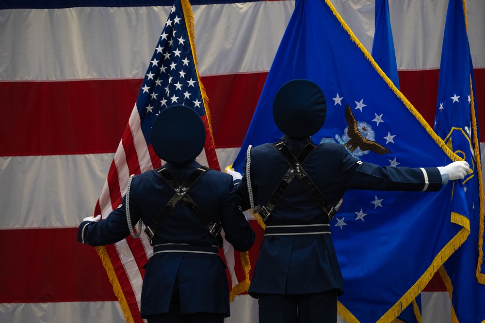 Major General Jason Armagost assumes command of the 8th Air Force