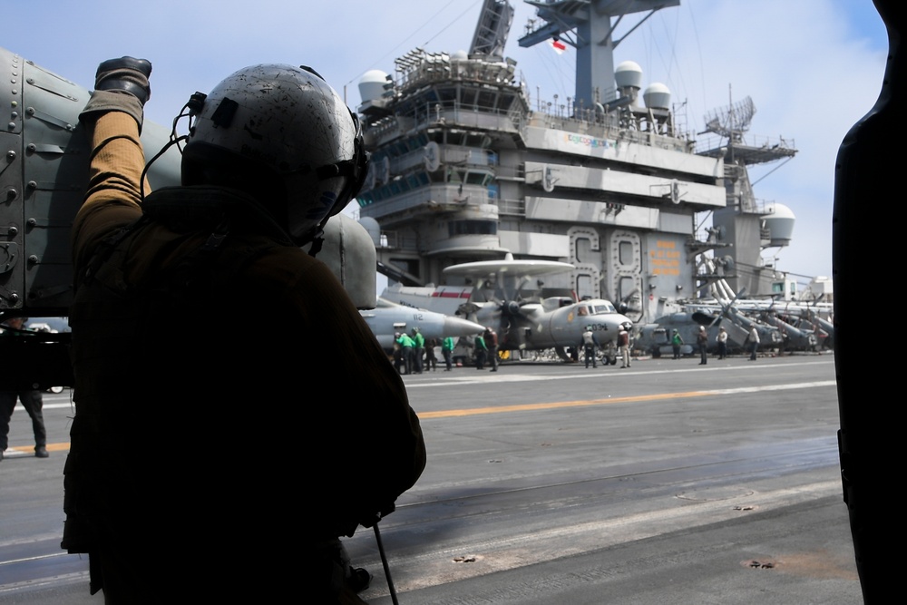 USS Nimitz (CVN 68) Conducts Flight Operations