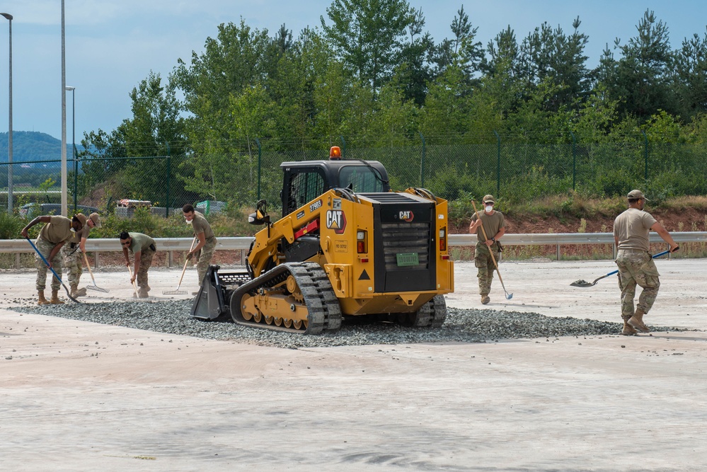 HQ USAFE-AFAFRICA holds multinational airfield repair demonstration