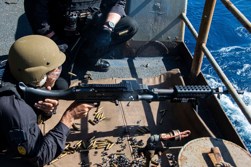 Nimitz Conducts Live Fire Exercise