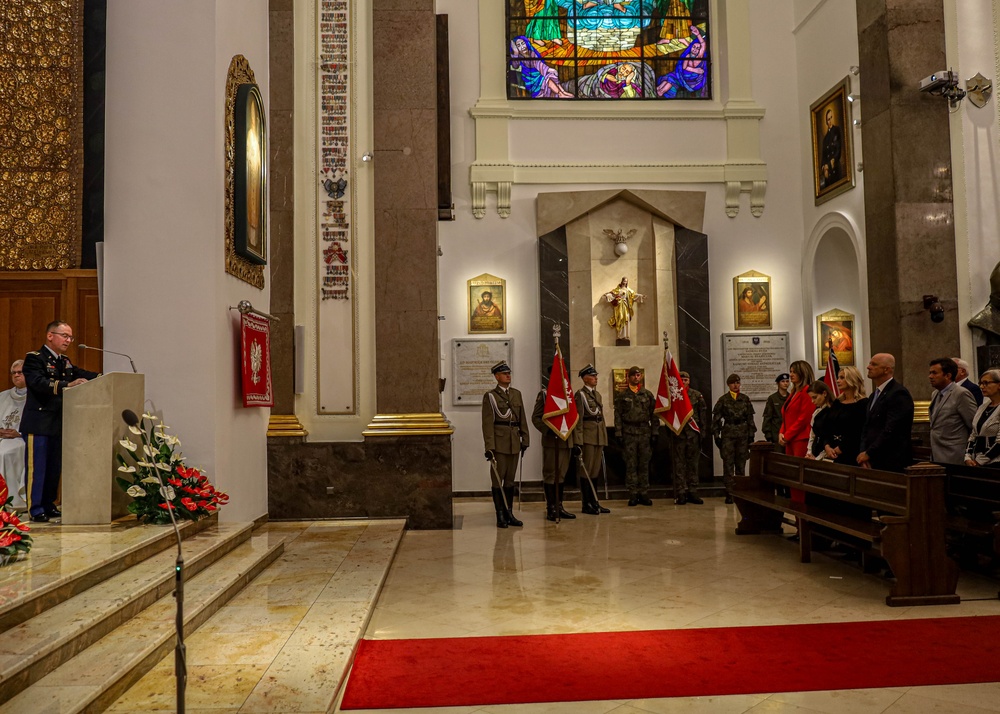 Killed in Action U.S. Soldier honored in Poland as hero to the nation