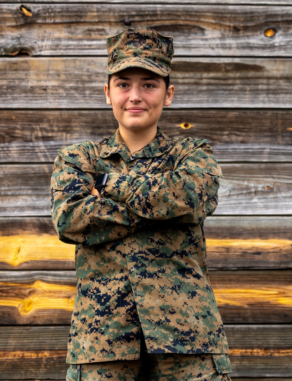 Female Marine Reservists