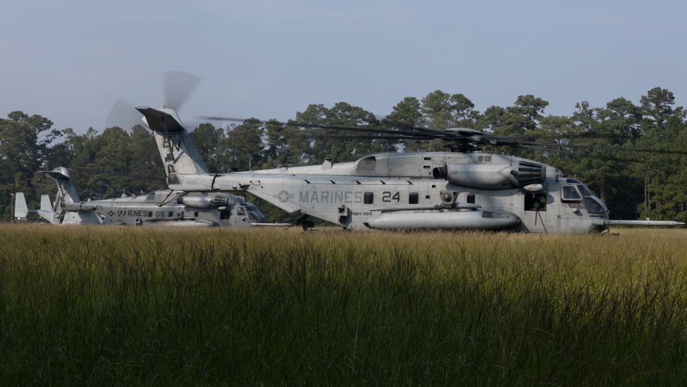 10th Marines Conduct Aerial Transport