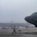 Team Minot completes pre-flight operations in foggy conditions